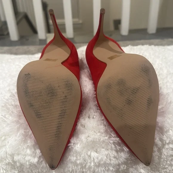 Aldo Bold Red Heels - Picture 4 of 4